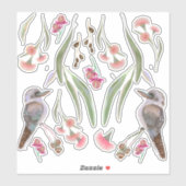 Eucalyptus en Kookaburra Sticker (Vel)