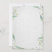 EUCALYPTUS EN LEAF | Geluk ooit na de repetitie Kaart (Achterkant)