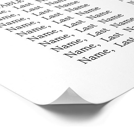 Eucalyptus en Rozen 10 Tabellen Bindende SITUATIE Poster (Hoek)