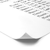 Eucalyptus en Rozen 8 Tables WeddenschapskART Poster (Hoek)