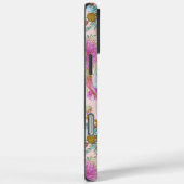 Eucalyptus en Wattle roze bloeit Case-Mate iPhone Case (Achterkant / Rechts)