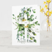 Eucalyptus en zonnebloemen, Pasen Kaart (Gele Bloem)