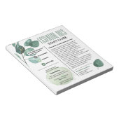 Eucalyptus Essential Oils Start Guide Notitieblok (Schuin)