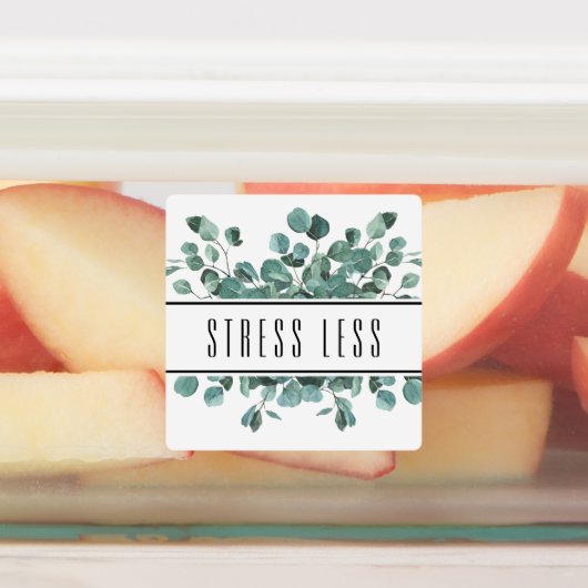 Eucalyptus Essentiële Olie Roller Flessenetiketten Labels (Aangebracht)