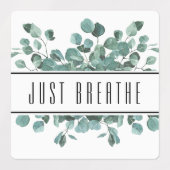 Eucalyptus Essentiële Olie Roller Flessenetiketten Labels (Design 2)