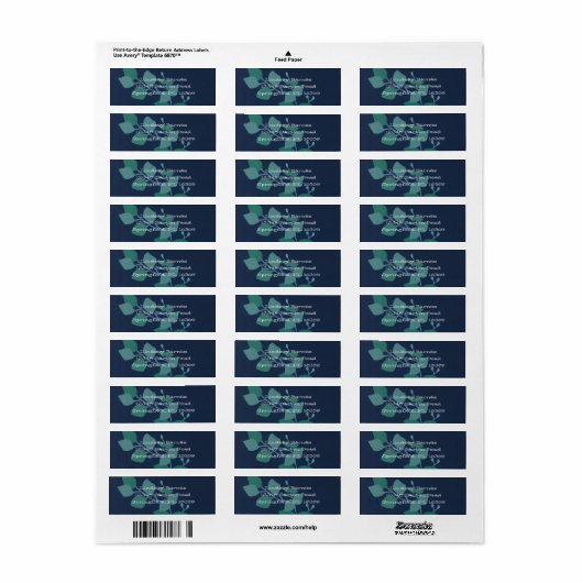 Eucalyptus Etiket (Full Sheet)