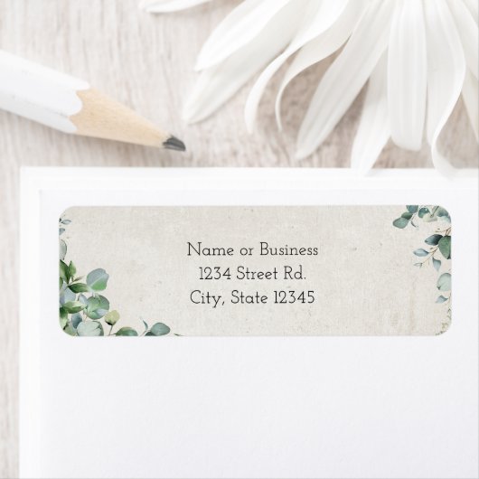 Eucalyptus Etiket (Insitu)