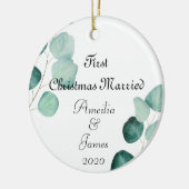 Eucalyptus Eucalyptus Keramisch Ornament (Links)