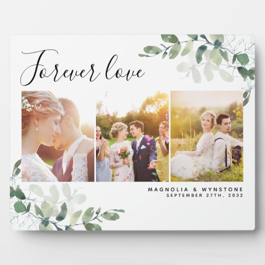 Eucalyptus Euwige Liefde 3 Foto Fotoplaat (Voorkant)