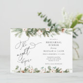 Eucalyptus Evergreen avond voor repetitie Kaart (Staand voorkant)