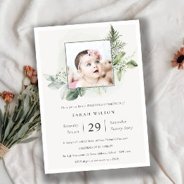 Eucalyptus Fauna Foto eerste Heilige Communie Uitn Bedankkaart