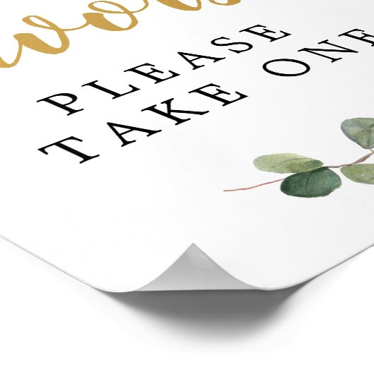 Eucalyptus Favorbord Poster (Hoek)