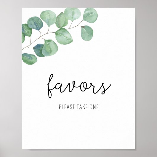 Eucalyptus - Favoren, neem er een poster (Voorkant)