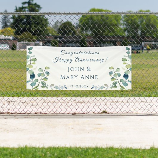 eucalyptus feliciteert Jubileum Spandoek (Insitu)