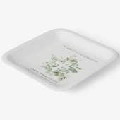 Eucalyptus Fern Fauna Herinneringssympathie Papieren Bordje (Gebogen)