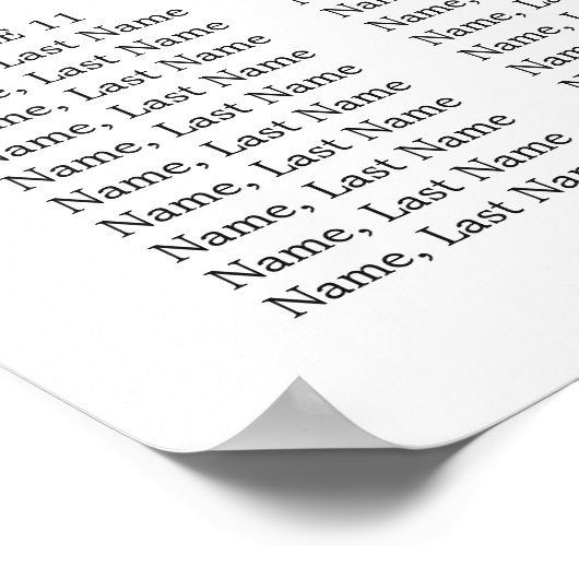 Eucalyptus Floral 15 Tables Wedding SEATING CHART Poster (Hoek)