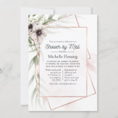 Eucalyptus Floral Geometric Vrijgezellenfeest per  Kaart (Voorkant)