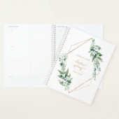 Eucalyptus Floral Gold Lijst Wedding Planner (Display)