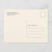 Eucalyptus Floral Sunflower Script Vrijgezellenfee Uitnodiging Briefkaart (Achterkant)