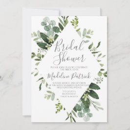 Eucalyptus Floral Vrijgezellenfeest Kaart