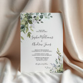 Eucalyptus Floral Weddenschap Kaart