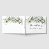 Eucalyptus Floral Wedding Ceremony Gastenboek (Volledig)