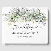 Eucalyptus Floral Wedding Ceremony Gastenboek (Voorkant)