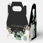 Eucalyptus Floral Wedding Collectie Bedankdoosjes (Geopend)