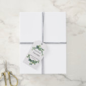 Eucalyptus Foliage bruiloft gunst dank u Cadeaulabel (Met Touw)