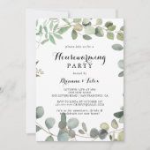 Eucalyptus Foliage Delight Housewarming Party Kaart (Voorkant)