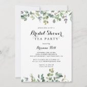 Eucalyptus Foliage Delight Vrijgezellenfeest Tea P Kaart (Voorkant)