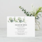 Eucalyptus Foliage Greenery Afstuderen 2022 Kaart (Staand voorkant)