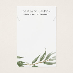 Eucalyptus Foliage Ketting — juwelenvertoning Visitekaartje