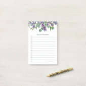 Eucalyptus Foliage Lavender Flowers | Te gebruiken Post-it® Notes (Op bureau)