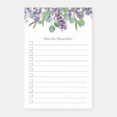 Eucalyptus Foliage Lavender Flowers | Te gebruiken Post-it® Notes (Voorkant)