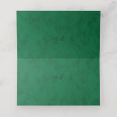 Eucalyptus Foliage Rustisch groen wit Plaatskaartje (Binnenkant ongevouwen)