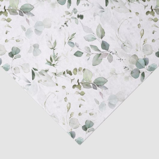 Eucalyptus Foliage Tissuepapier (Detail)