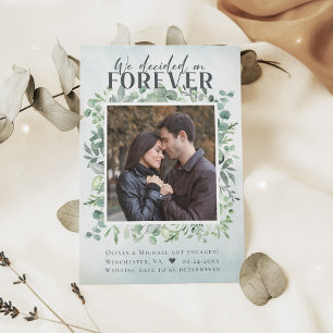 Eucalyptus Forever Foto Verloving Aankondiging