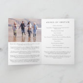 Eucalyptus Foto Begrafenisdienst Programma (Binnen)