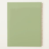 Eucalyptus foto bruiloft planner met aangepaste na (Achterkant)