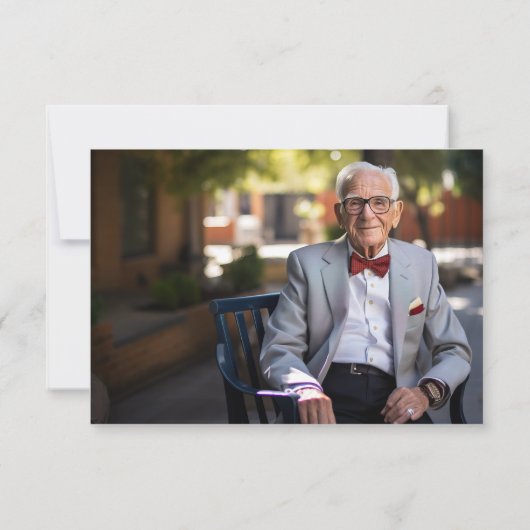 Eucalyptus Foto Memorial Dank u kaart (Achterkant)