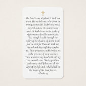 Eucalyptus Foto Memorial Prayer Kaart (Achterkant)