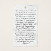 Eucalyptus Foto Memorial Prayer Kaart (Achterkant)