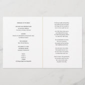 Eucalyptus FOTOBOEK Huwelijksprogramma  Groene KLE (Achterkant)