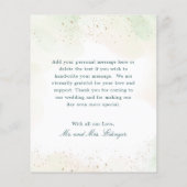 Eucalyptus Fotobudget Weddenschap Hartelijk dank (Achterkant)