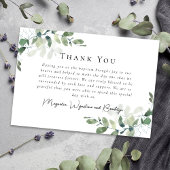 Eucalyptus Fotodoop Bedankkaart