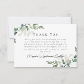 Eucalyptus Fotodoop Bedankkaart (Voorkant)