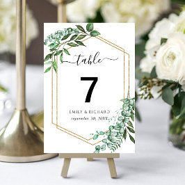 Eucalyptus Frame Tafelnummer