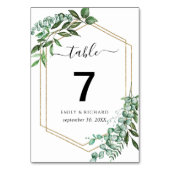 Eucalyptus Frame Tafelnummer (Voorkant)