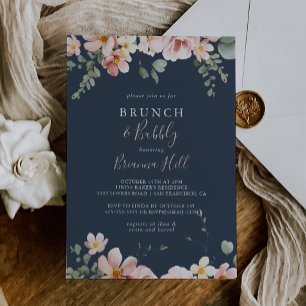 Eucalyptus Garden Brunch en Bubbly Vrijgezellenfee Kaart